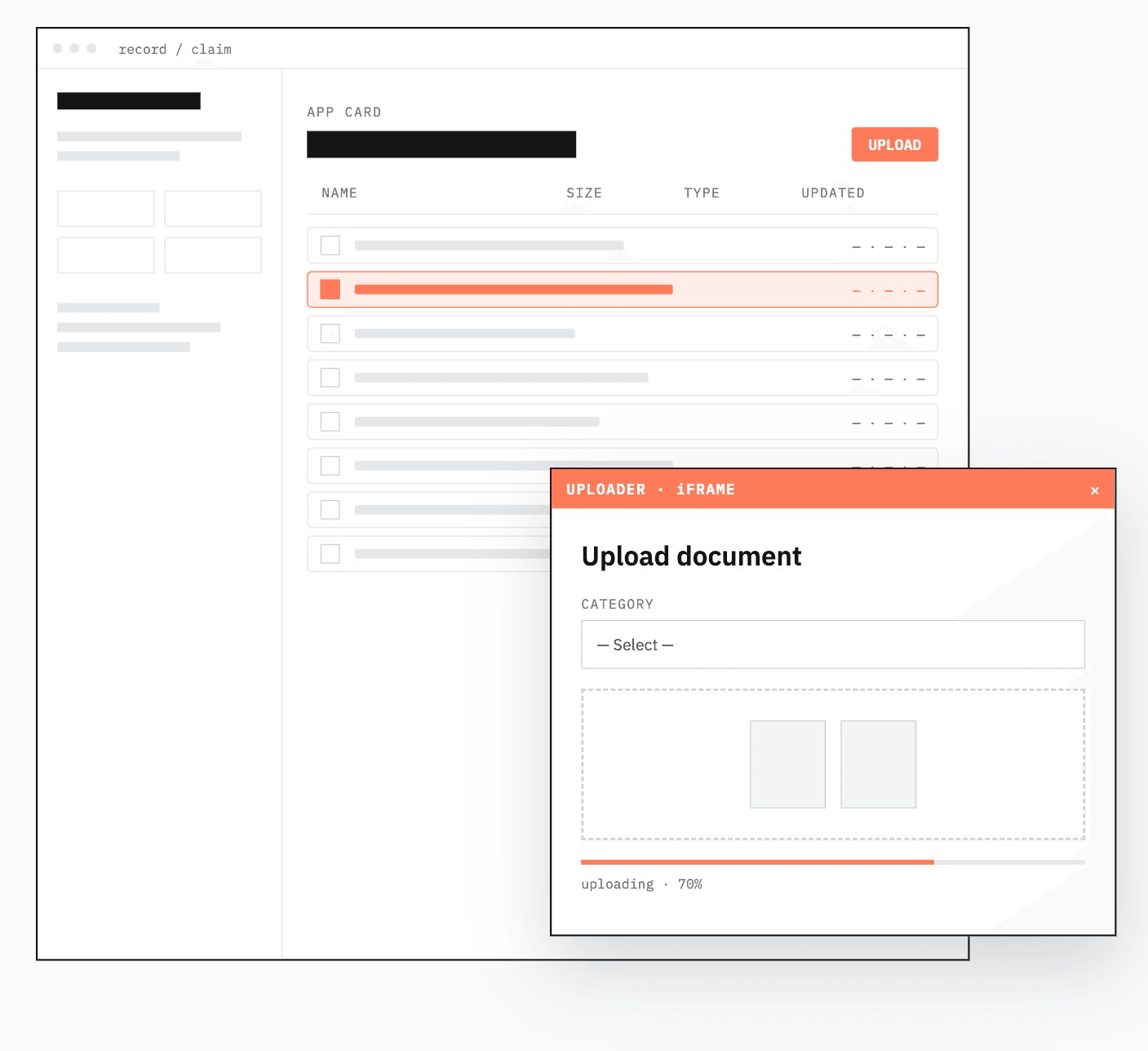 CRM Document Manager preview
